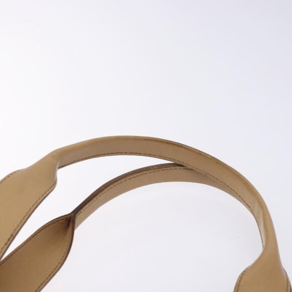 GUCCI Tote Bag Leather Beige Silver 002 002 - Picture 8 of 16